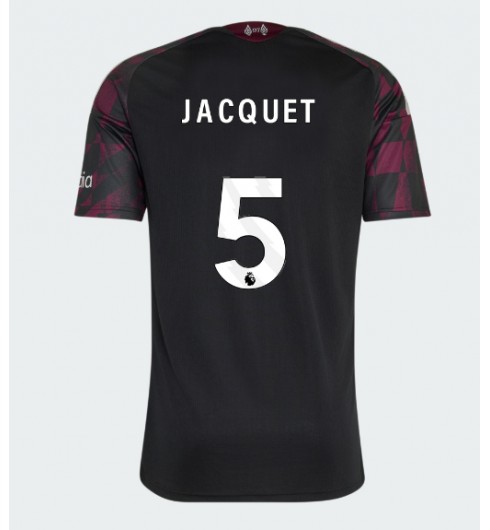 Liverpool Jeremy Jacquet #5 Kolmaspaita 2026-27 Lyhythihainen Liverpool Jeremy Jacquet #5 Kolmaspaita 2026-27 Lyhythihainen